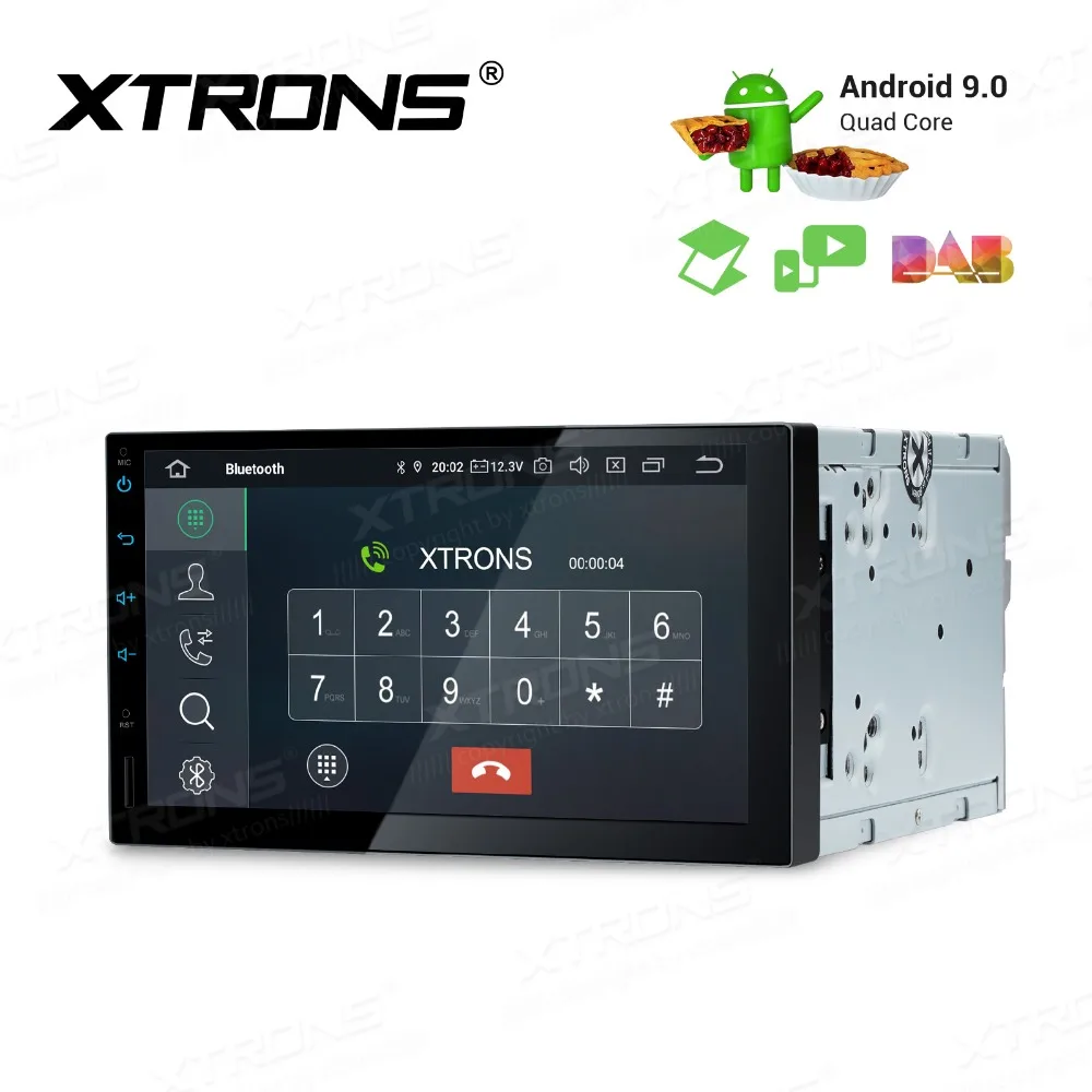 Sale 7" Android 9.0 Pie OS Double Din Car Multimedia Two Din Car Navigation GPS 2 Din Autoradio with Car Play Function Support 2