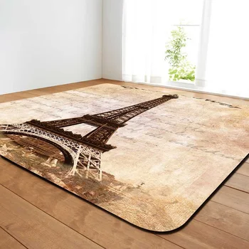 

99*152cm Tower Dollars Printed Large Carpets for Living Room Floral Home Decor Area Rugs For Bedroom Sofa Floor Mat Alfombras