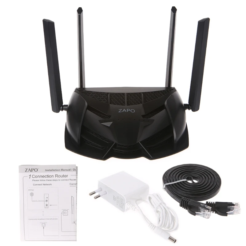 

1200Mbps Dual Band USB Wireless Network AC 2.4GHz/5GHz Gaming Router Repeater
