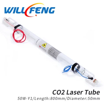 

Will Feng 50w Co2 Laser Tube Length 800mm Diameter 50mm For Co2 Laser Engrave Cutter Machine Laser Lamp Parts