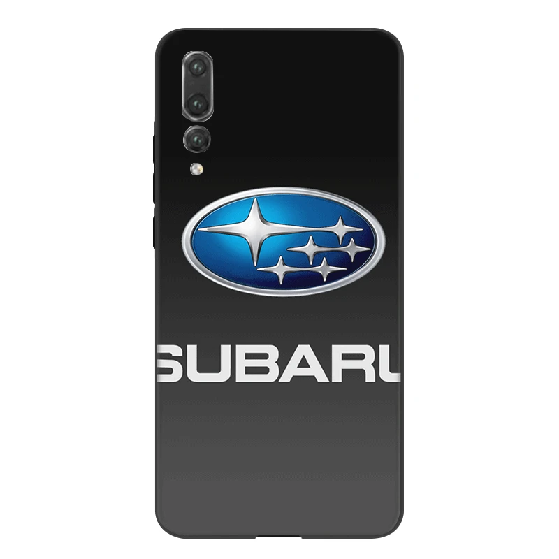 Для мобильного телефона TPU чехол для телефона для Huawei Honor 6a 7A 7C 7X8 9 10 Lite 8X 8C Примечание 10 покрытие автомобиля Логотип Subaru оболочка - Цвет: B5