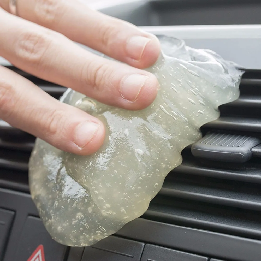 

2017 New Car Glue Gum Gel Air Conditioner Outlet Vent Interior Dust Dirt Cleaner @025