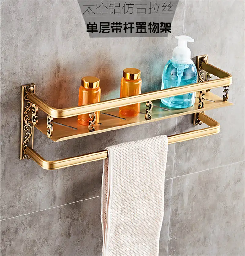 Antique bronze Bathroom accessories set Toilet Paper Holder Towel Rack Tissue Holder Roll Paper Holder - Цвет: Черный