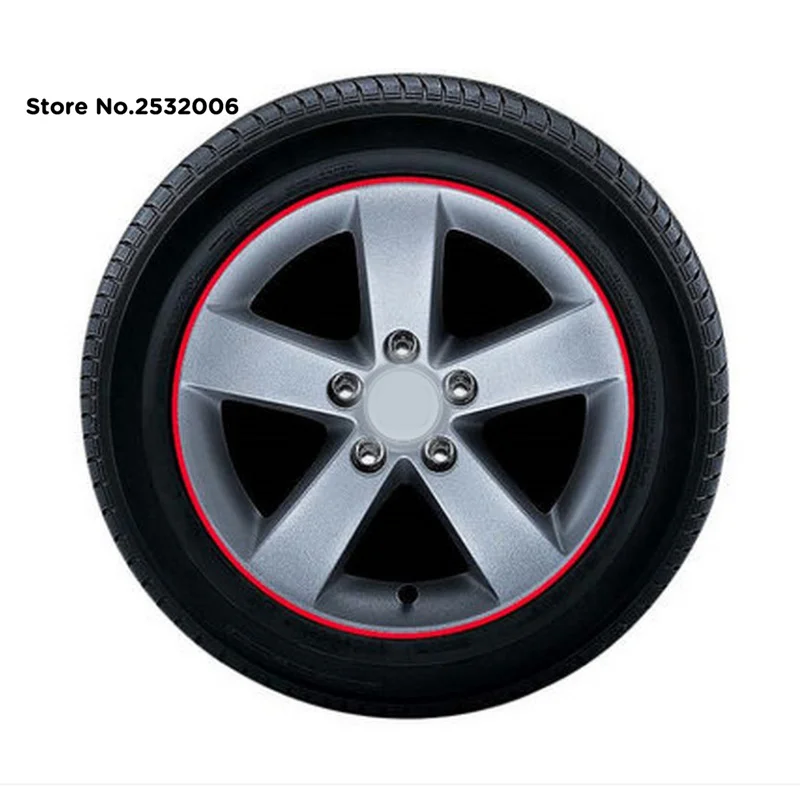 

Car Reflective rim tape for Volkswagen VW Jetta MK5 6 Golf 4 5 6 7 CC Tiguan Passat B5 B6 b7 Polo