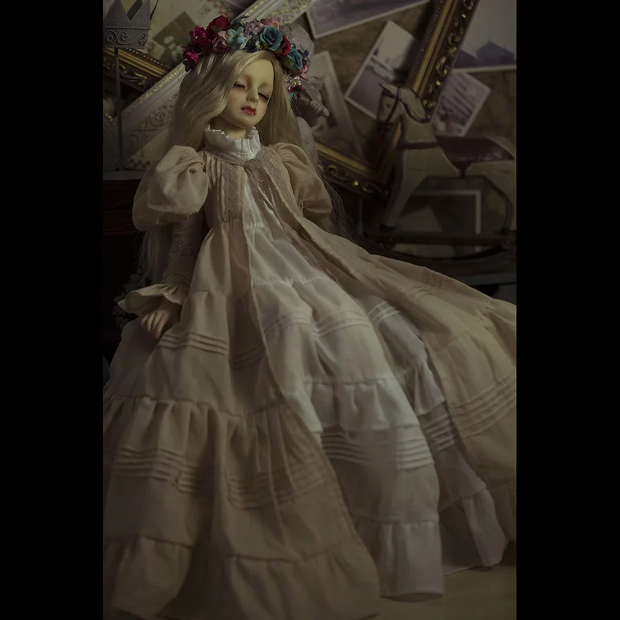 Cateleya 1/3 1/4 msd dz bjd sd dd dddy doll use Clothes Aristocratic gorgeous long skirt suit Outer + inner | Игрушки и хобби