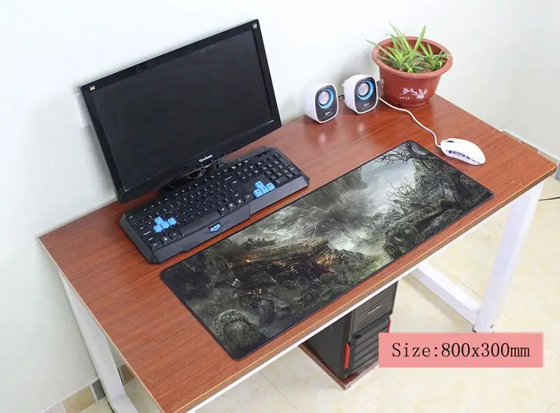 Dark Souls mouse pad 800x300mm pad to mouse notbook computer mousepad game gaming padmouse gamer to large keyboard mats
