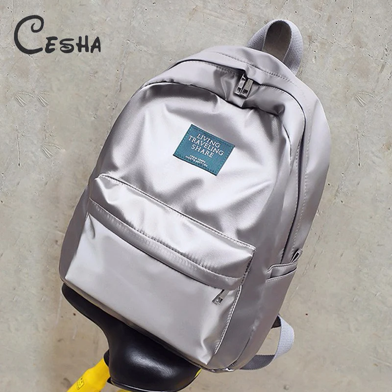 Women s Big Capacity Travel Backpack Female Brilliant Waterproof Nylon Backpack Girl s Shopping Shoulders Bag