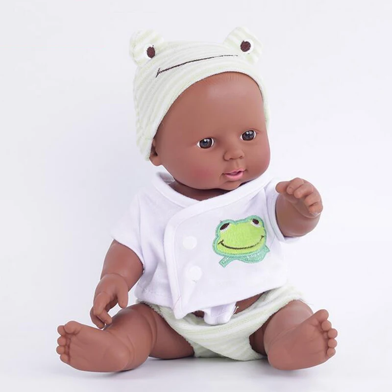 12''30cm Новорожденные африканские куклы Reborn Baby моделирование мягкие виниловые детские игрушки CheapLifelike рождественские подарки на день рождения