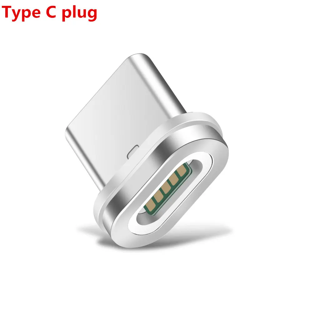 Олаф микро USB кабель 1 м Магнитный кабель для зарядного устройства для Xiaomi Redmi Note 5 4X Магнитный USB кабель для быстрой зарядки для samsung S6 S7 - Цвет: Type c plug