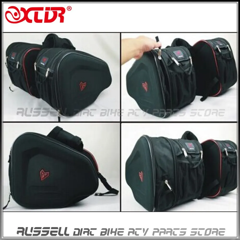 Universal fit Motorcycle Pannier Bags Luggage Saddle Bags Knight