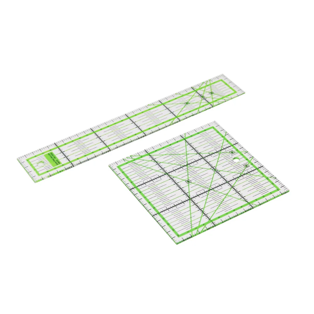 Высококачественная прозрачная стеганая швейная линейка для лоскутного шитья портной режущий инструмент