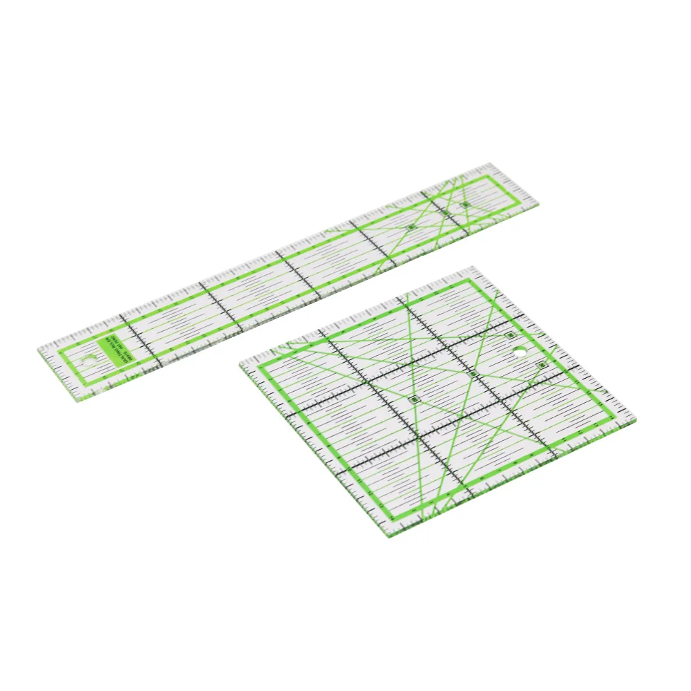 

High Quality Transparent Quilting Sewing Patchwork Ruler Sewing Tailor Cutting Tool