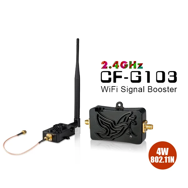 4 Вт Wifi беспроводной широкополосный усилитель 2,4 ГГц 802.11n усилитель мощности диапазон Signa усилитель для wifi роутера Wifi повторитель сигнала