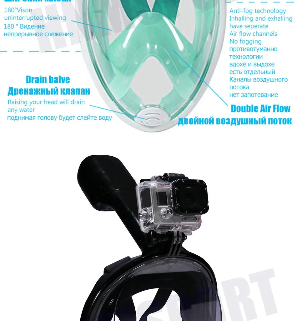 Full Face Snorkel Mask Full Face Snorkel Mask