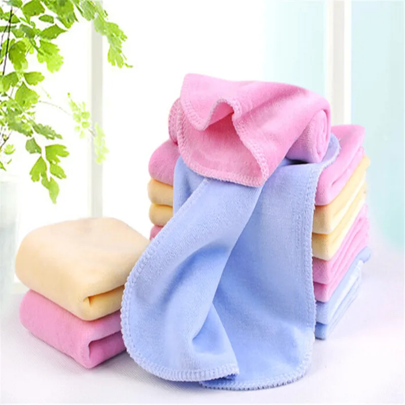 New 8Pcs/lot Newborn Infant Towel Terry Handkerchief Towel Nursing