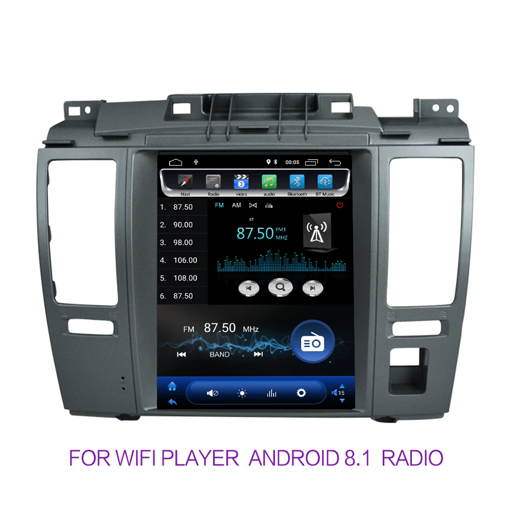 Android 9,0 2G ram 32G rom 4G LTE Автомобильный gps мультимедийный стерео радио p для Nissan Tiida Pulsar vetical плеер навигационная система