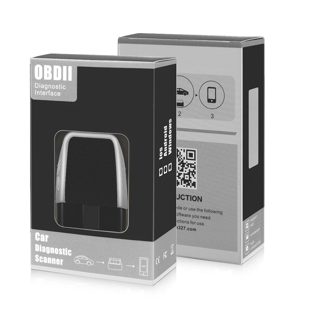 OBD2 ELM327 V2.2 диагностический инструмент PIC18F25K80 Bluetooth 4,0 сканирующий Инструмент лучше, чем elm 327 V1.5 автомобильный диагностический сканер odb2 obd2