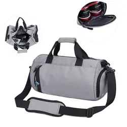 Высококачественная Водонепроницаемая дышащая нейлоновая спортивная сумка, независимая спортивная сумка для хранения обуви для мужчин