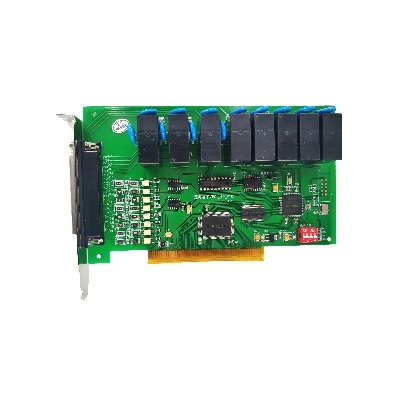 PCI BUS IO Card 8 релейных выходов 2A изолированных цифровых входных модулей кабель в