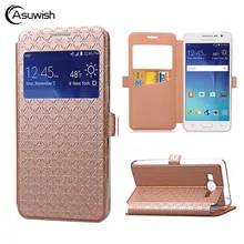 Asuwish флип-чехол кожаный чехол для телефона samsung Galaxy Grand Prime Grandprime SM G530 G530H G531 G531H G531F SM-G530H SM-G531H