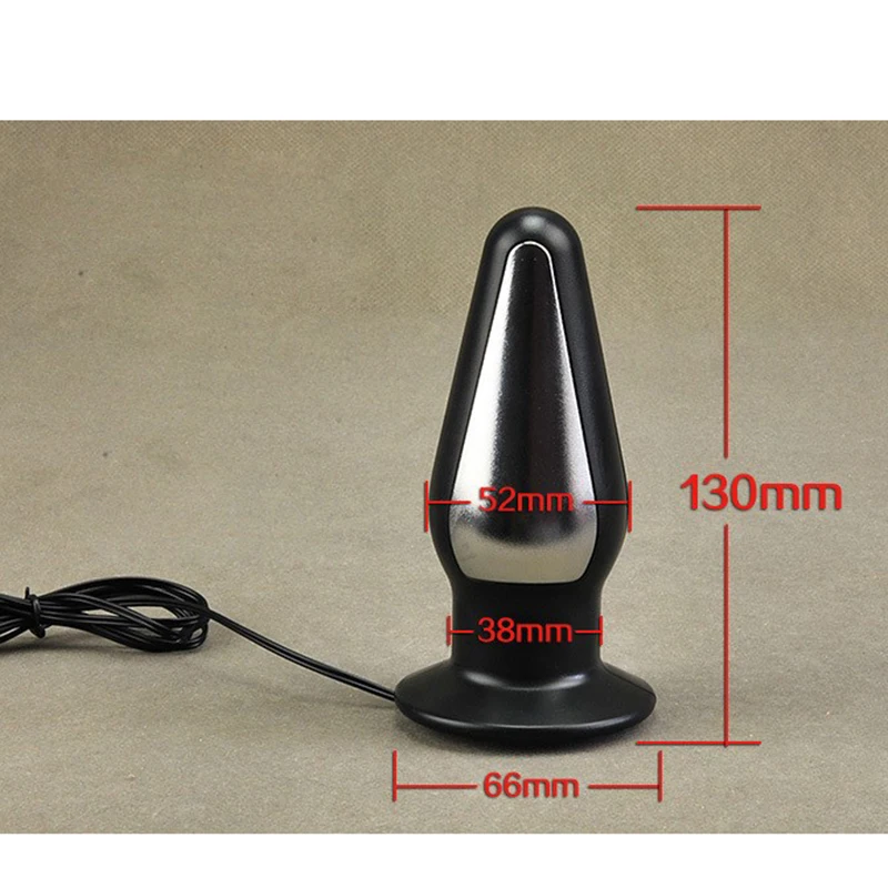 Большой анальный массажер с электрическим током, большая Анальная пробка, электрошок, анальные игрушки для взрослых, массажер для пар, инструмент для здоровья тела