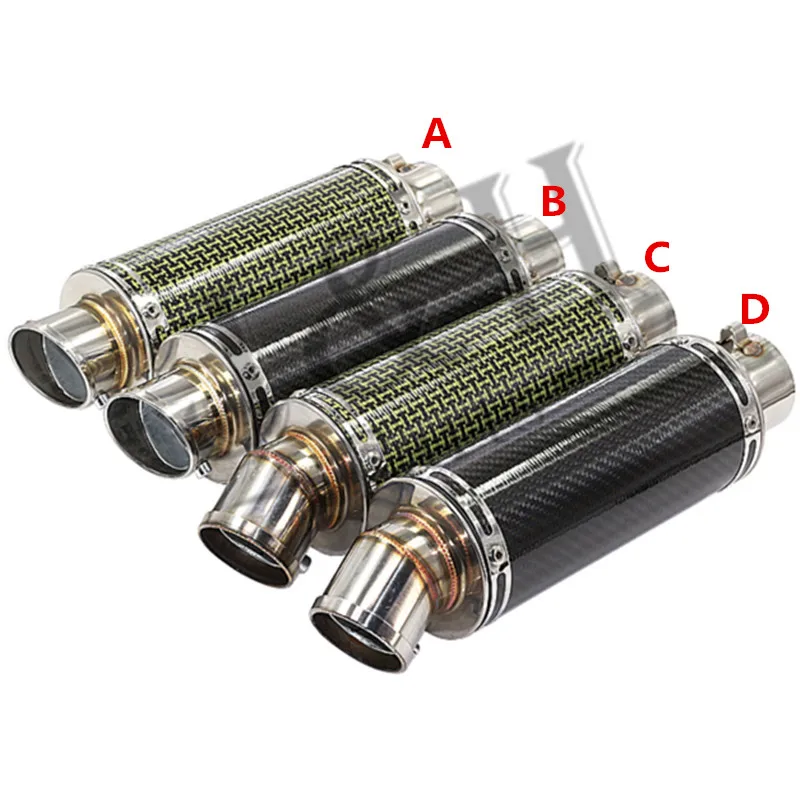 Motorcycle modified carbon fiber exhaust pipe 51 interface tube