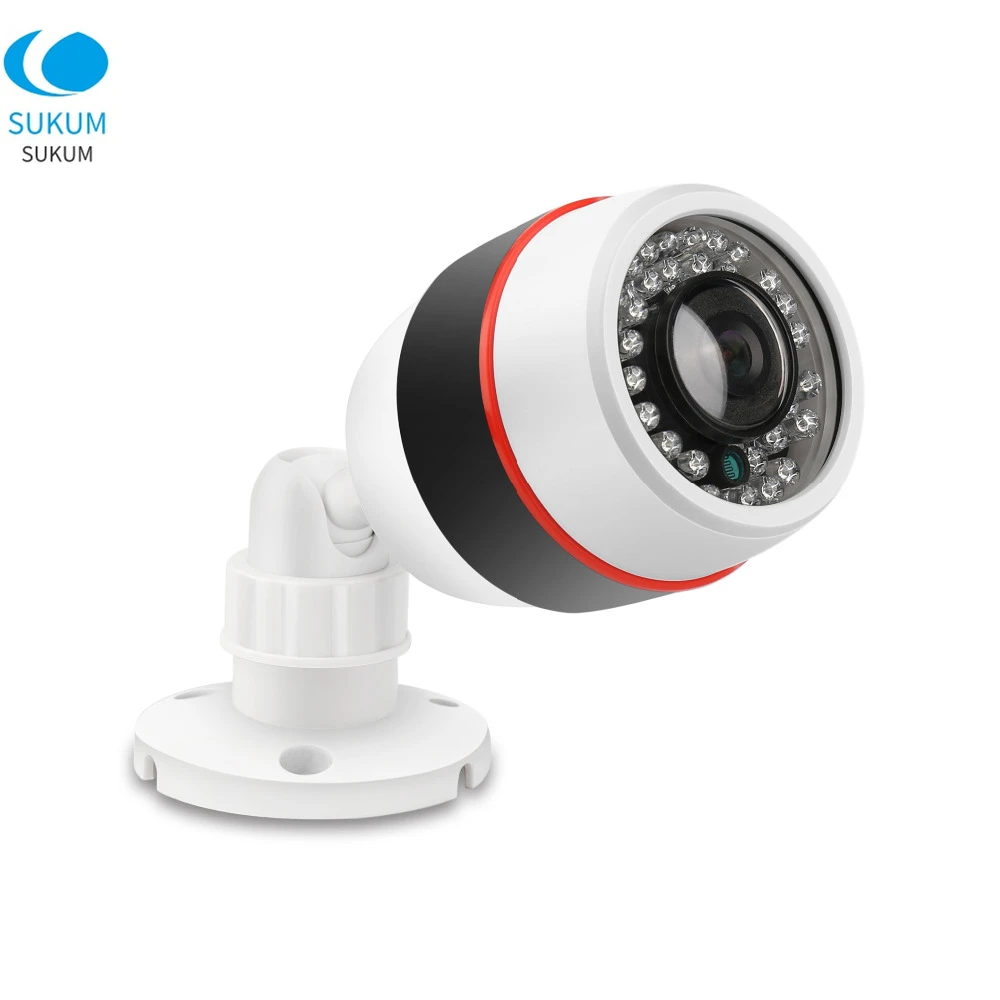 

Plastic Bullet 180 Degree IP Camera Fisheye 1.7mm Lens 32Pcs IR Leds 5MP Security Surveillance Network Camera XMEYE APP