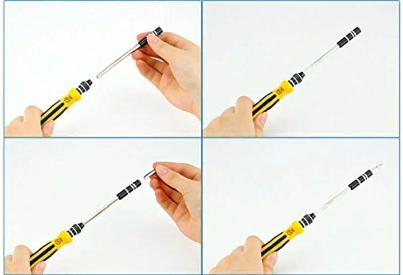 Точный набор отверток 45 в 1, инструмент для открытия с удлинительным валом для компьютерных часов, часов, электроники, инструмент для ремонта ноутбука