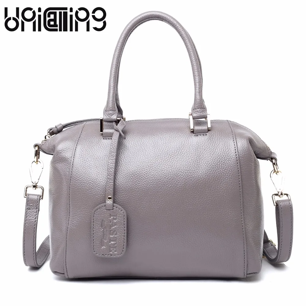 

European and American Style enuine leather bag Leisure Simple leisure Large capacity women handbags