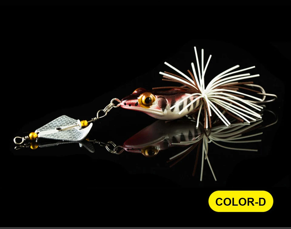 WALK FISH, 1 шт., высокое качество, Коппер, живая мишень, лягушка, приманка 140 мм/11 г, змеиная голова, приманка, имитирующая лягушку, приманка для рыбалки