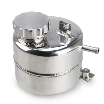 

Coolant Header Expansion Overflow Water Tank & Cap Reservoir Aluminum Can For MINI Cooper S R52 R53 Car Accessories