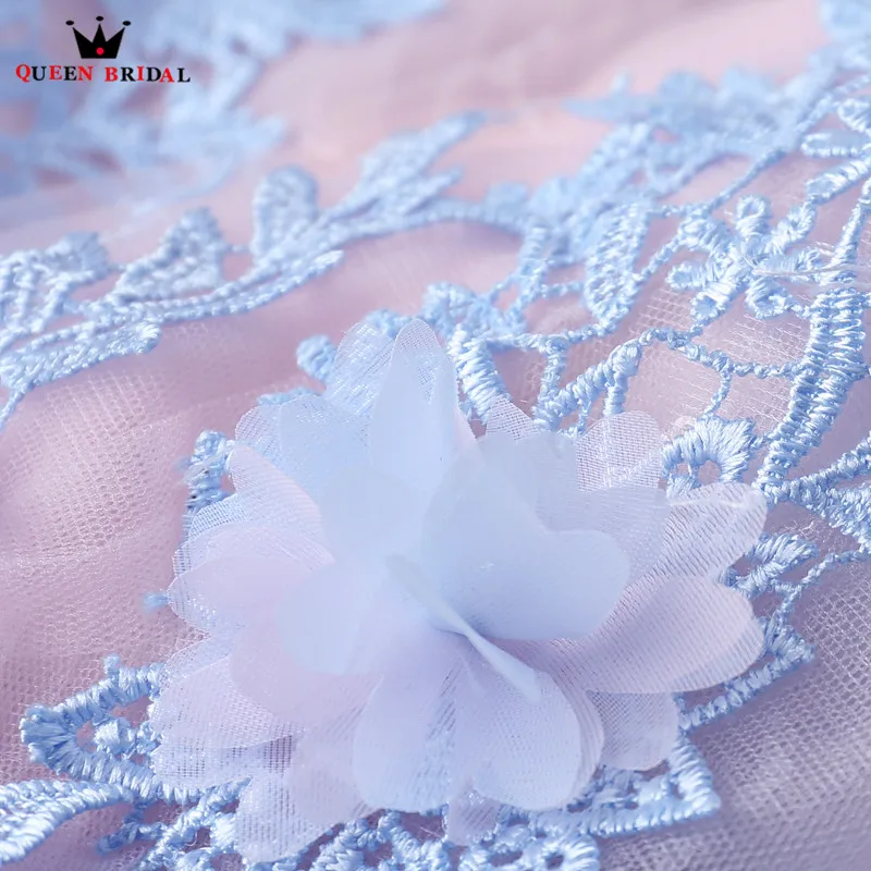Королевские Свадебные вечерние платья, бальное платье, светильник, розовые пушистые цветы, вечерние платья, дизайн, vestido de festa JW07