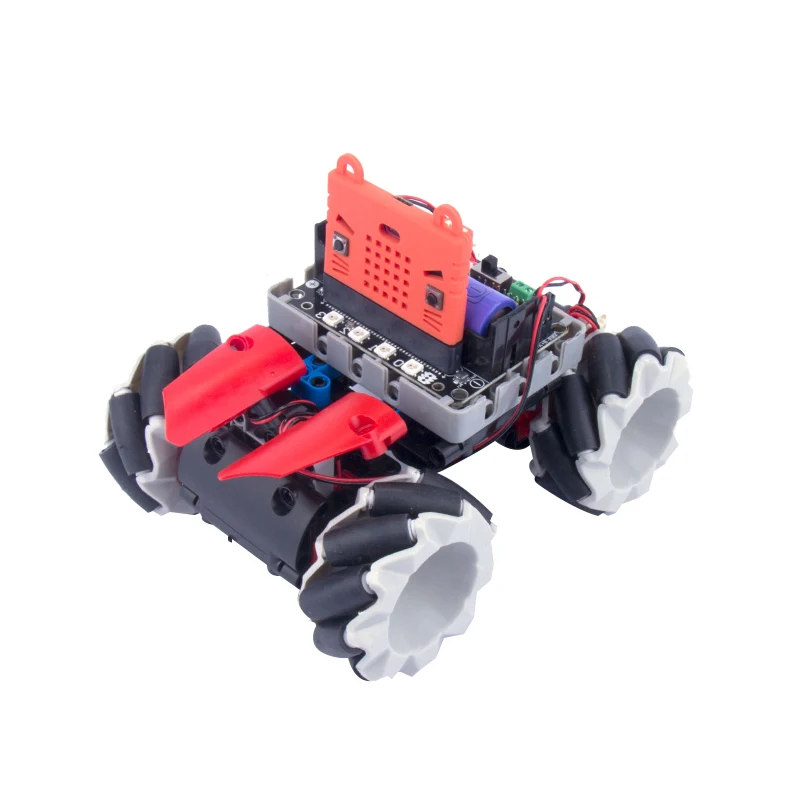 

Micro:bit Mecanum wheel four-wheel drive Makecode Scratch program