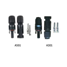 5 Pair MC4 Male/ Female Solar Panel Cable Connectors Double Seal Rings for Better Waterproof Effect IP67