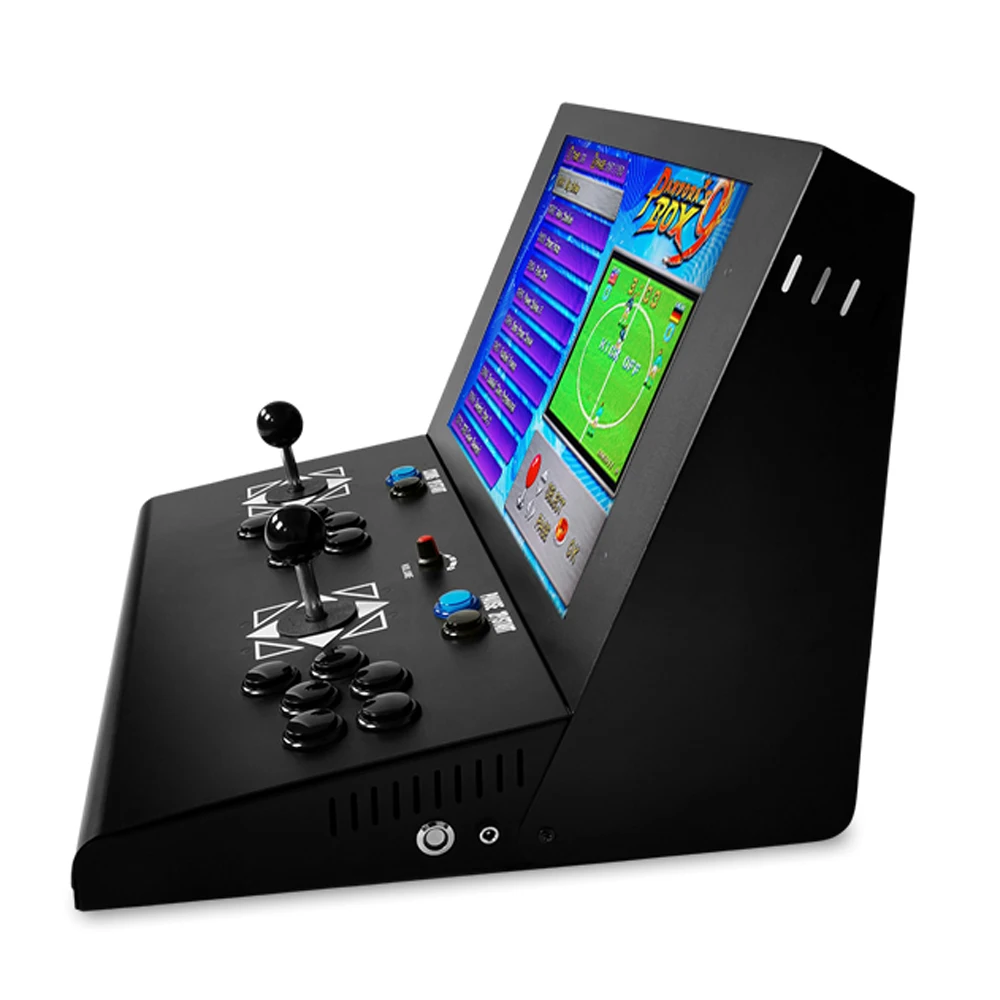 19 дюймов LCD мини настольная машина с классическими играми 1500 В 1 игровой PCB/длинный