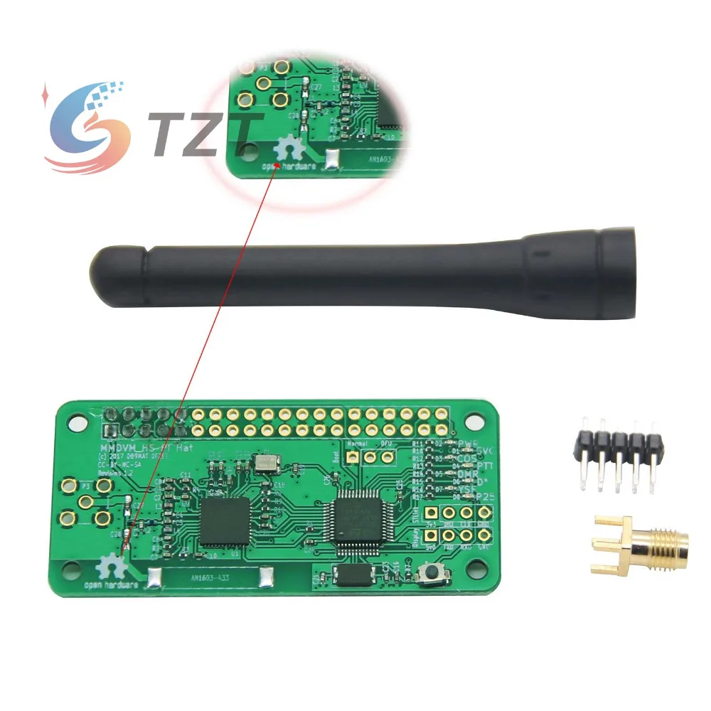 MMDVM Hotspot модуль Smart и антенны Поддержка P25 DMR YSF для Raspberry pi иди и болтай Walkie Talkie