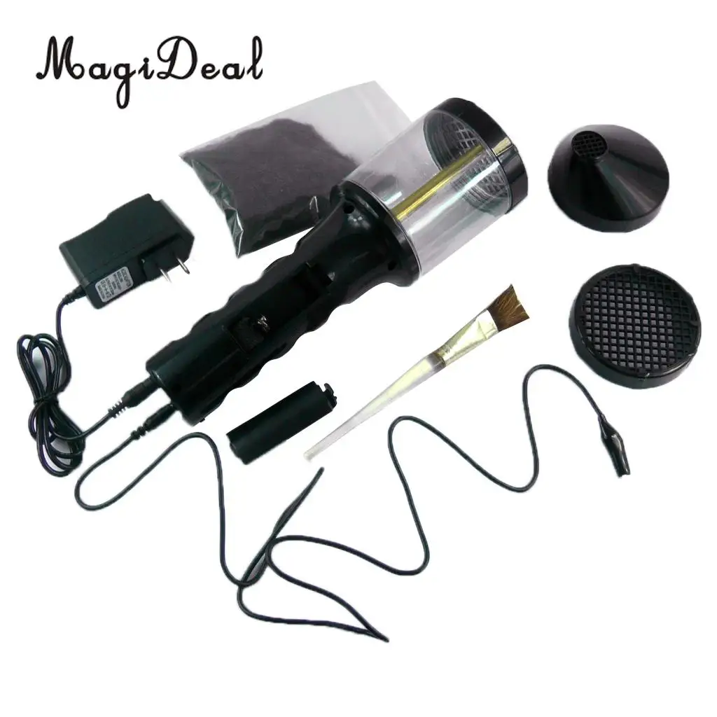 

MagiDeal 1Pc ABS Plastic Flocking Machine Electrostatic Flock Applicator Flocking Kit for Plantings Landscape Construction Model