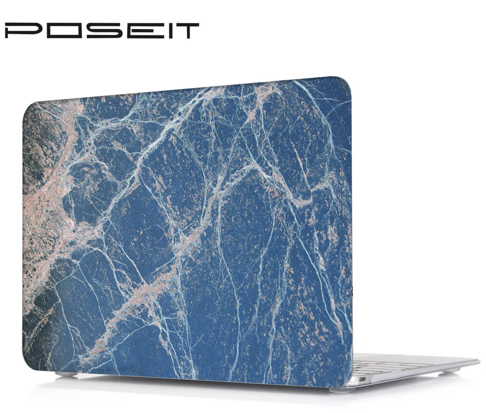 Новый Твердый чехол с мраморными принтами + для клавиатуры Macbook Pro 13 &quot15&quot Retina 12 15