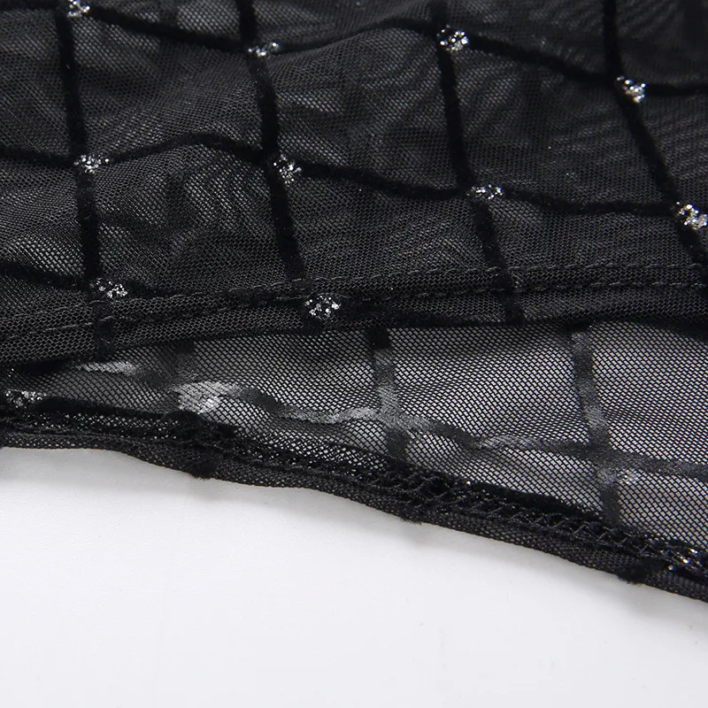 Mesh Turtleneck Bodysuit 06