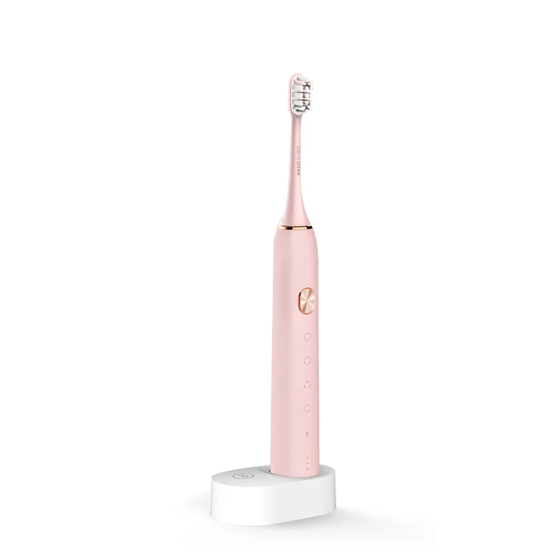 SOOCAS X3 звуковая электрическая зубная щетка перезаряжаемая для Xiaomi Mijia ультра звуковая автоматическая зубная щетка для взрослых Водонепроницаемая Замена - Цвет: pink