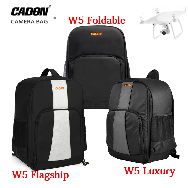 CADeN Multi-functional Drone Bag Water-resistant Camera Video Backpack Carry Case for DJI drone Outdoor Travel DSLR Storage Bags