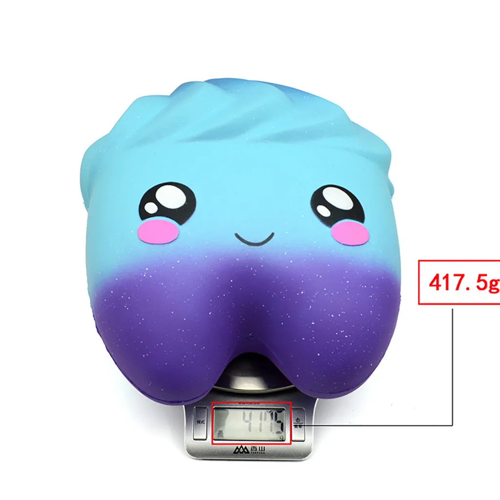 Очаровательная сжимаемая зубная медленно поднимающаяся игрушка Kawaii для детей