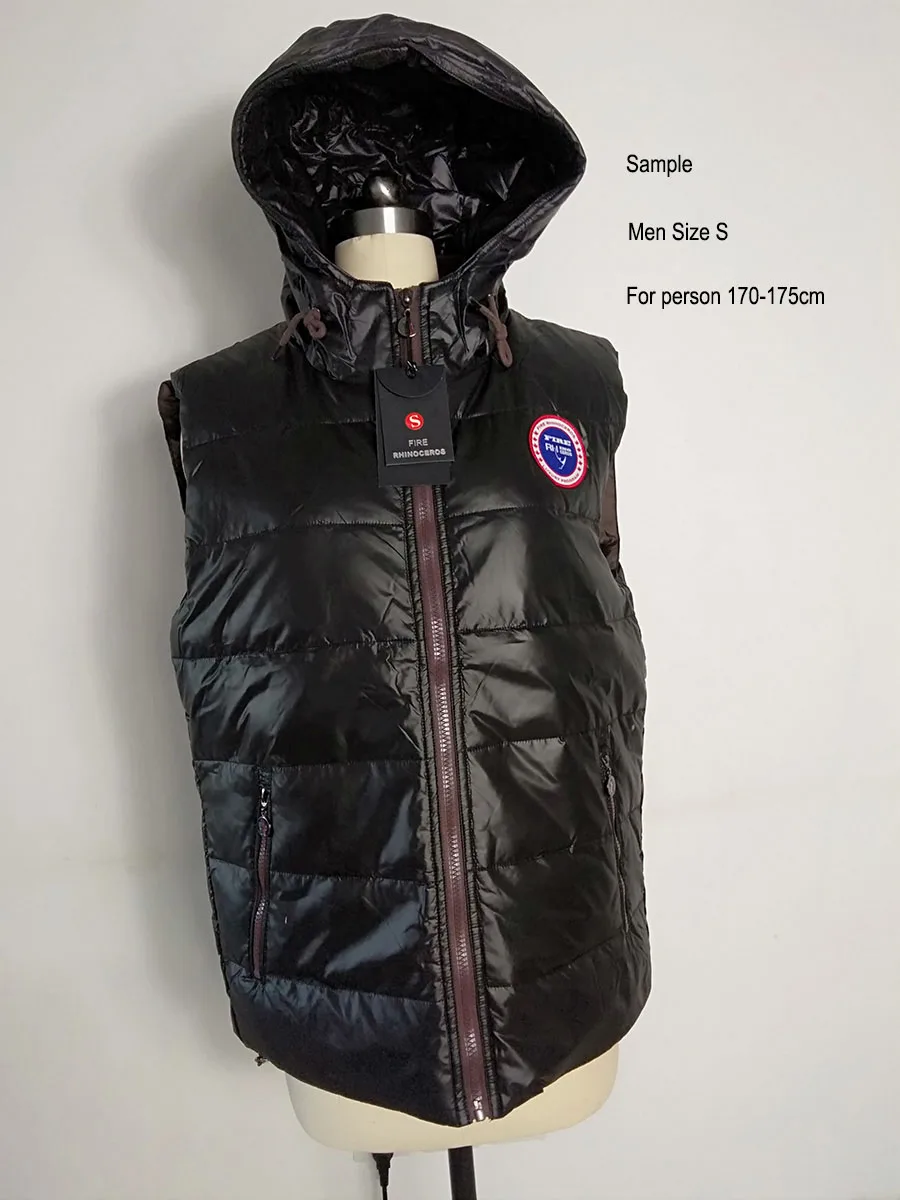 Канада стиль бренд мужские женские водонепроницаемые зимние теплые настоящие пуховые пальто CHATEAU expedition Arctic PARKA - Цвет: 11black S