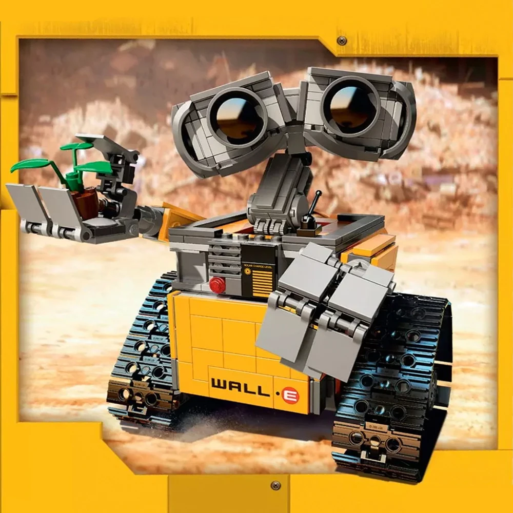 

16003 Legoings Ideas WALL E Building Blocks Robot Model Building Kit Bricks Toys Children Compatible legoe 21303 Blocks DIY set