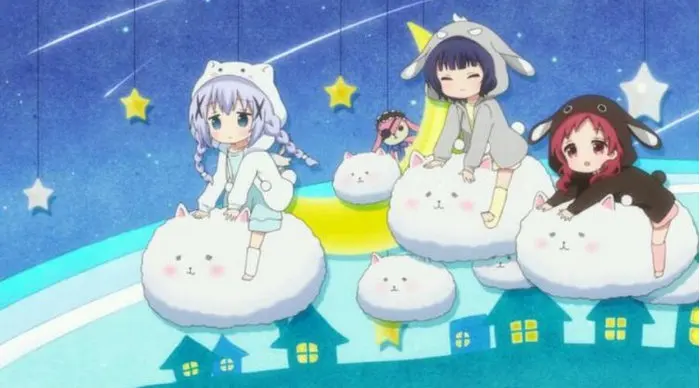 33 см аниме-это заказ кролика? Плюшевые игрушки Kafuu Чино кролик милая плюшевая кукла мягкая подушка