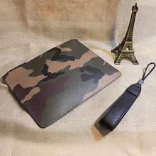 Новинка мужской деловой большой кошелек камуфляжная Повседневная сумка для мужской из искусственной кожи мужские модные брендовые клатчи конверт наручные сумки