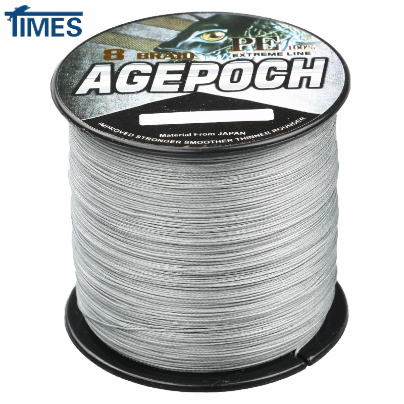 

Japanese Material Brand 8 Strands 500M 6-300LB Grey Braided Fishing Line Multifilament Fishing Line Wire for Seawater Fishing