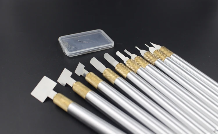 10 шт./компл. CPU IC мощное лезвие для удаления клея нож ремонта материнской платы