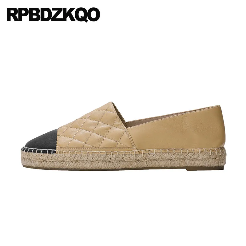

flats slip on 2019 shoes chinese designer fisherman china hemp luxury canvas espadrilles embroidered ladies embroidery women