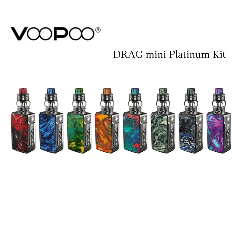 VOOPOO, мини-комплект из платины, платиновая коробка, мод, Vape 4400 мАч, UFORCE T2, электронная сигарета, испаритель
